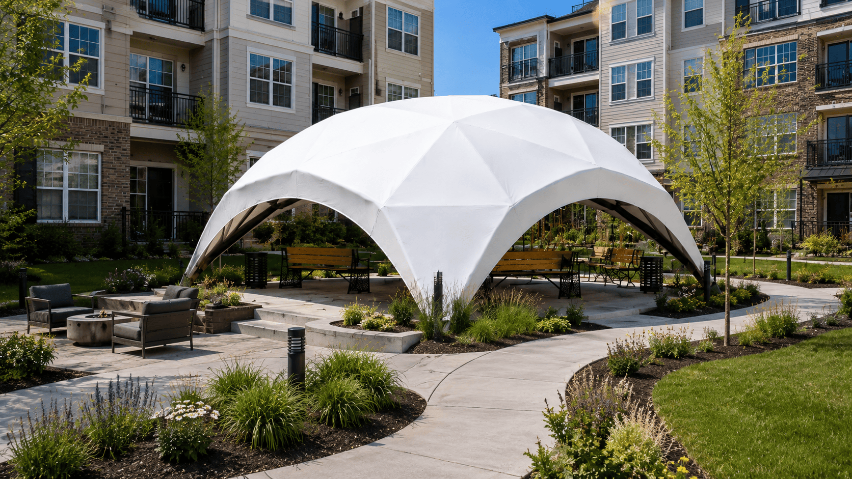 Pavilions for residential communities